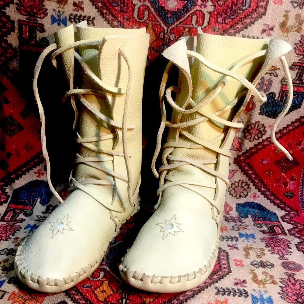 Genuine Leather Moccasins Custom Made Vibramsoles